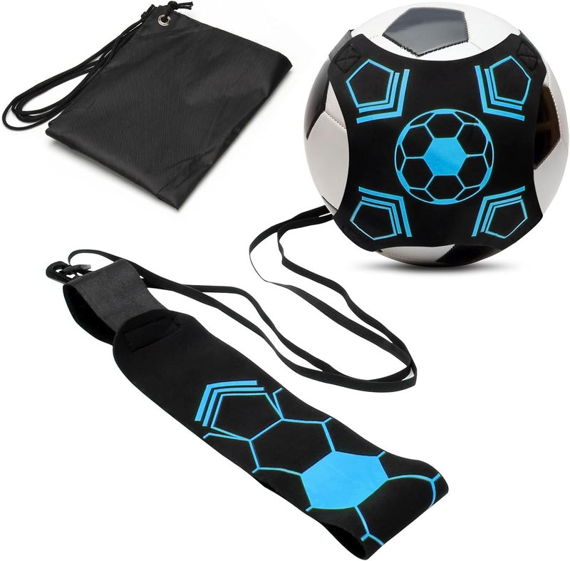 Coolrunner Solo Soccer Kick Trainer, Kick Hands Free Solo Soccer Trainer for Adult Kids, Football/Volleyball/Rugby Trainer Perfect for Football Skill Improvement, Fits Ball Size 3, 4, and 5 ﻿ - Image 1